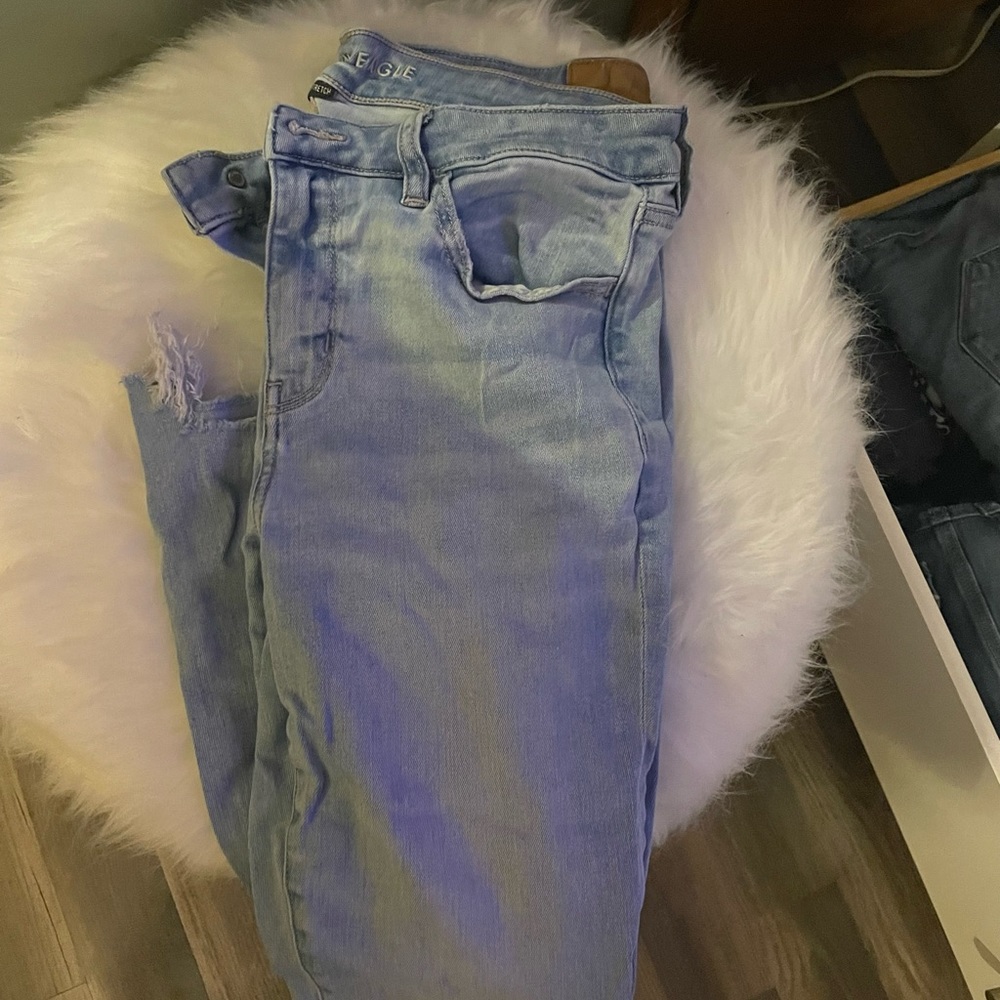 American Eagle Distressed Jeggings
